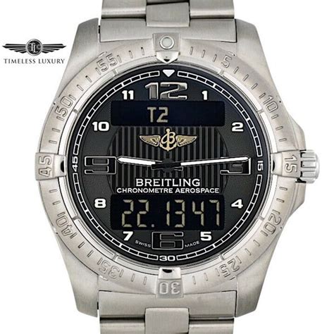 breitling aerospace avantage e79362 titanium